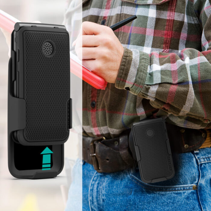 Alcatel Go Flip V DuraClip Case with Belt Clip Holster HC211 2