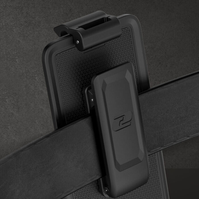 Belt Clip Holster For Moto G7 Power Thin Armor Black HL84TA 3 9