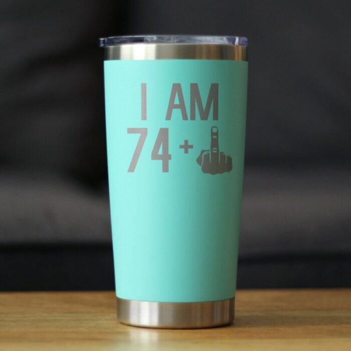 CT20oz 74 1middlefinger teal LS1 SQ