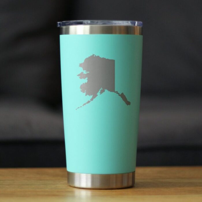 CT20oz alaskaoutline teal LS1 SQ