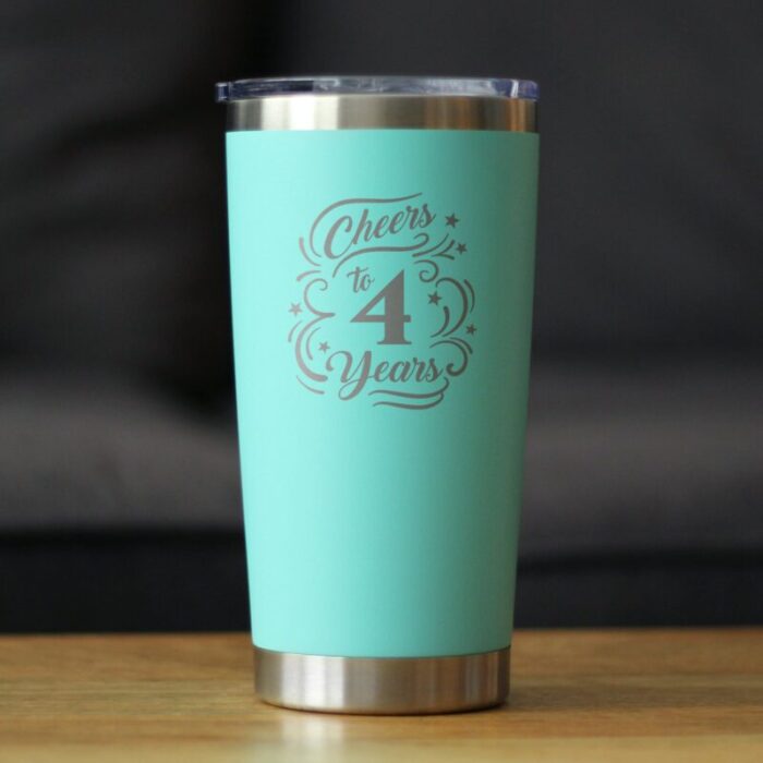 CT20oz cheersto4years teal LS1 SQ