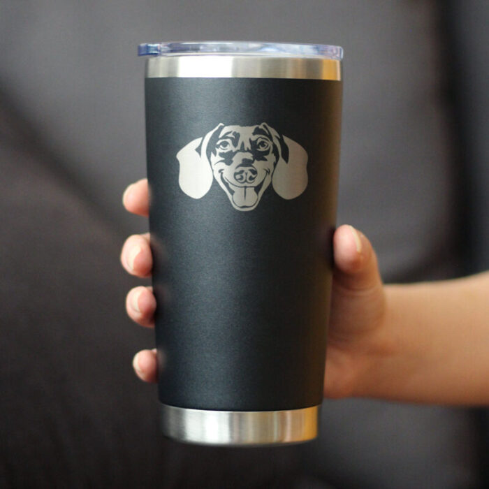 CT20oz dachshundface black LS2 SQ