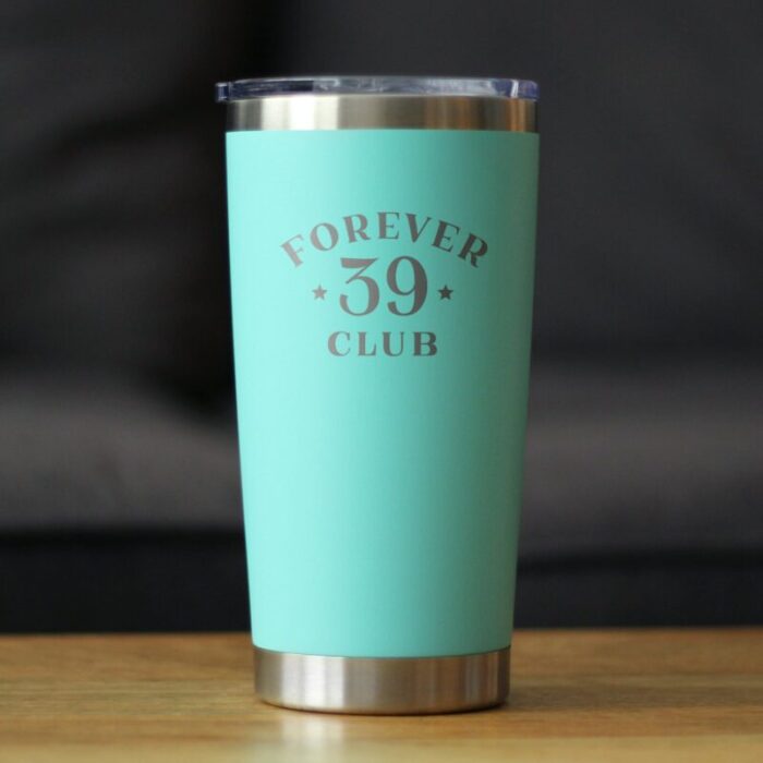 CT20oz forever39club teal LS1 SQ