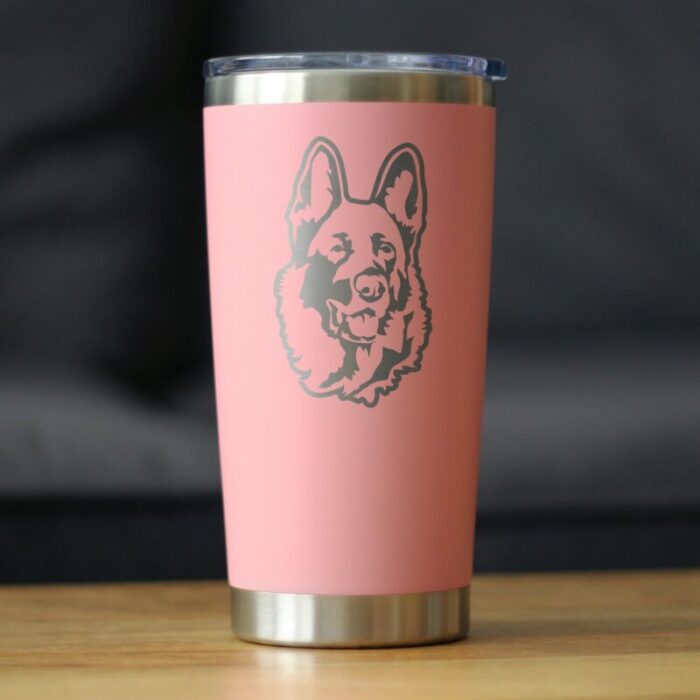 CT20oz germanshepherd pink LS1 SQ