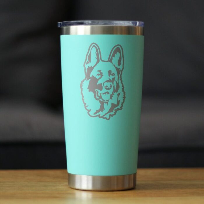 CT20oz germanshepherd teal LS1 SQ