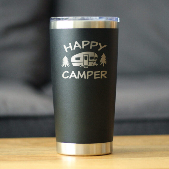 CT20oz happycamper black LS1 SQ