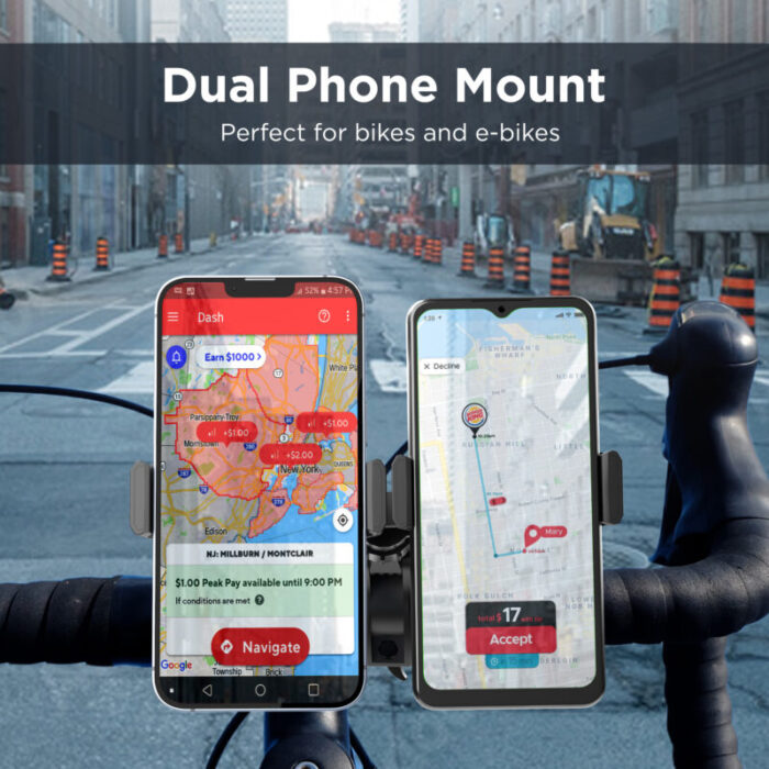 Encased Dual Bike Phone Mount ENCBMDUO 5