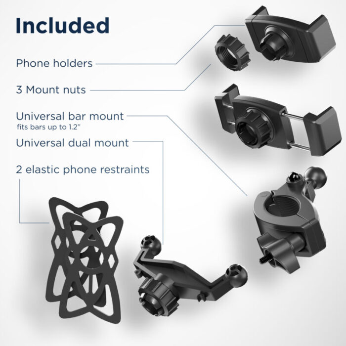 Encased Dual Bike Phone Mount ENCBMDUO 7