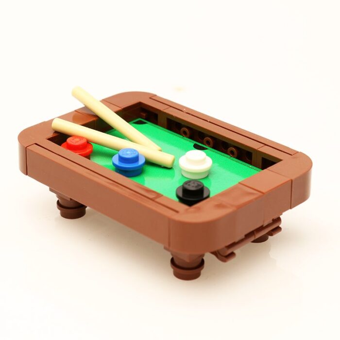 Pool Table White 01sq