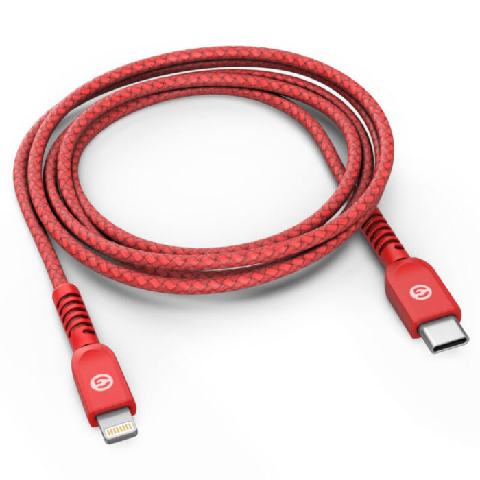 Red Braided Cable MFI Only 1