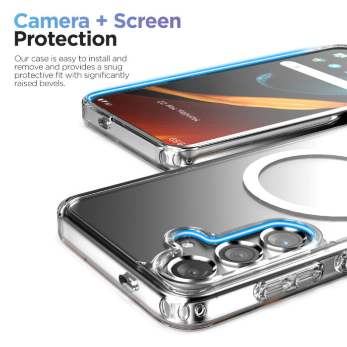 Samsung Galaxy S24 Clear Magsafe Case EMSCB398 6 1