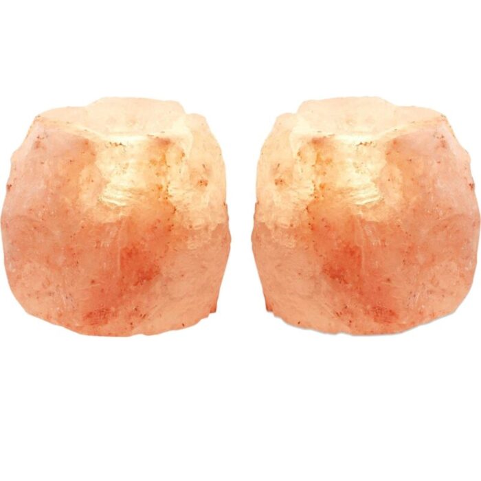 Set of 2 Himalayan Salt Votive Candle Holder 3 5 Diameter