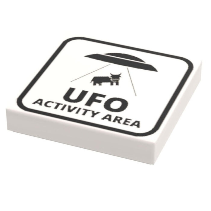 UFO Activity Sign LEGO