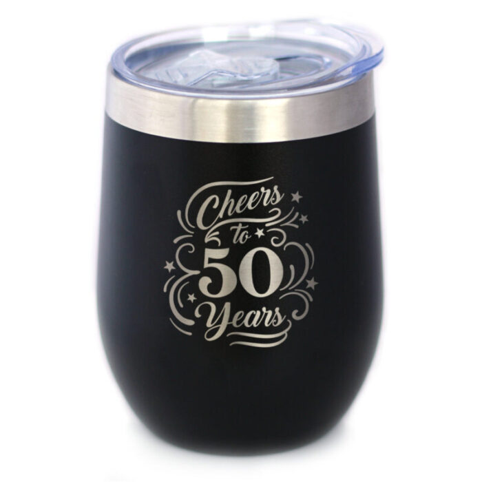 WT cheersto50years black WB1