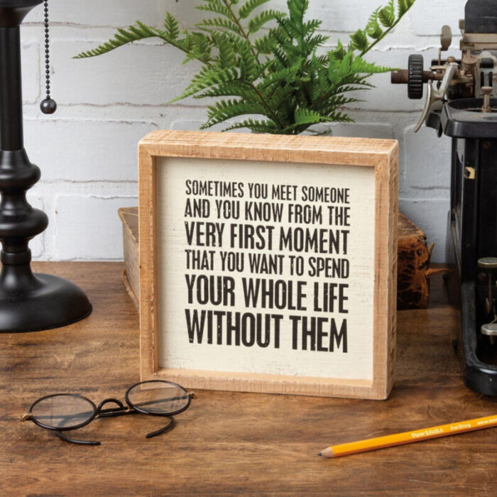 Whole Life Without Them Inset Box Sign Snarky Square Wooden Decor 7 x 7 95d33ceb 531d 4a2b 8b75 be473ef475a8