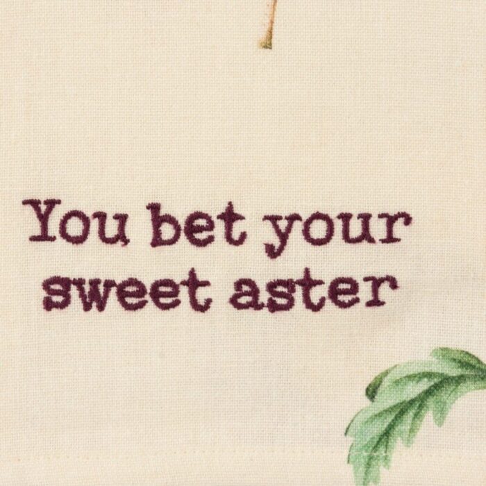 You Bet Your Sweet Aster Dish Cloth Towel Cotten Linen Novelty Tea Towel Cute Kitchen Hand Towel 18 x 28 4