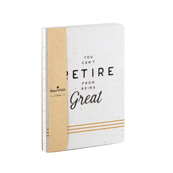 You Cant Retire From Being Great Coptic Bound Journal Notebook 2