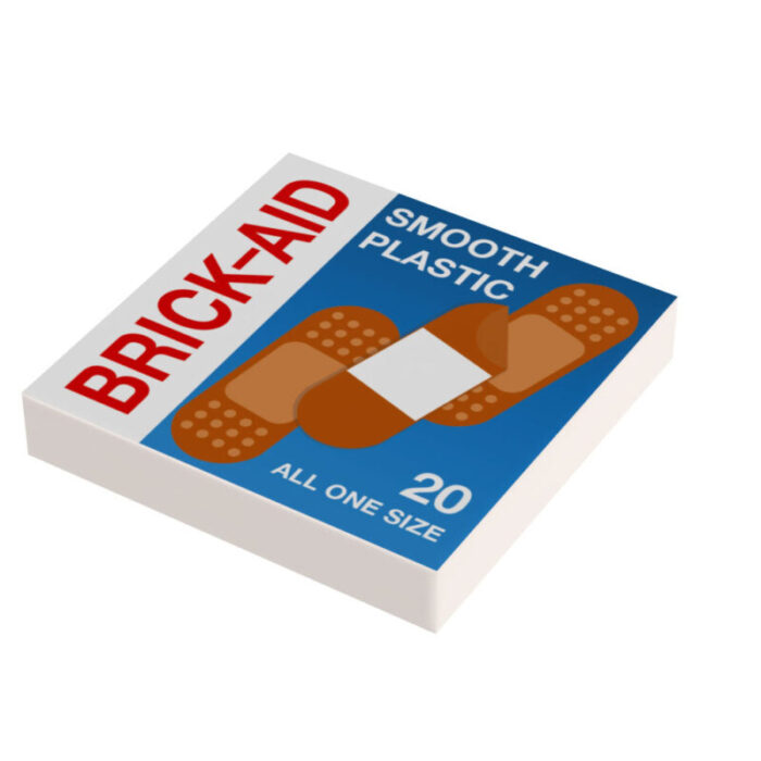 custom lego bandaid bandage