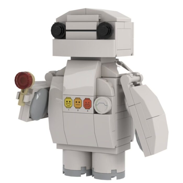 custom lego baymax buildable figure