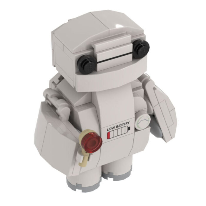 custom lego baymax figure