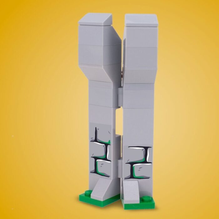 custom lego castle corner2