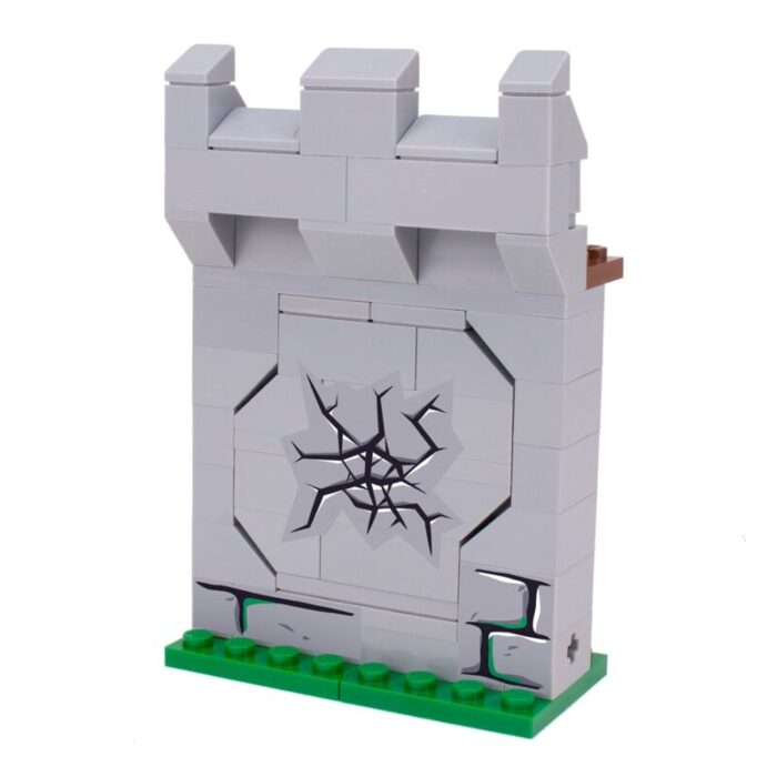 custom lego castle wall breakable