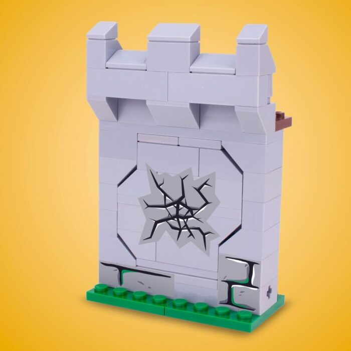 custom lego castle wall breakable2