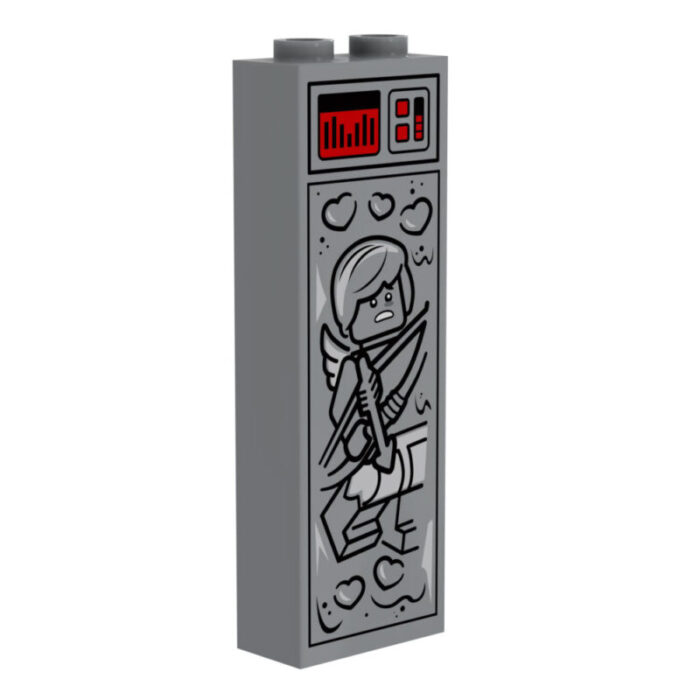 custom lego cupid carbonite brick