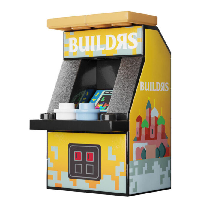 custom lego tetris arcade