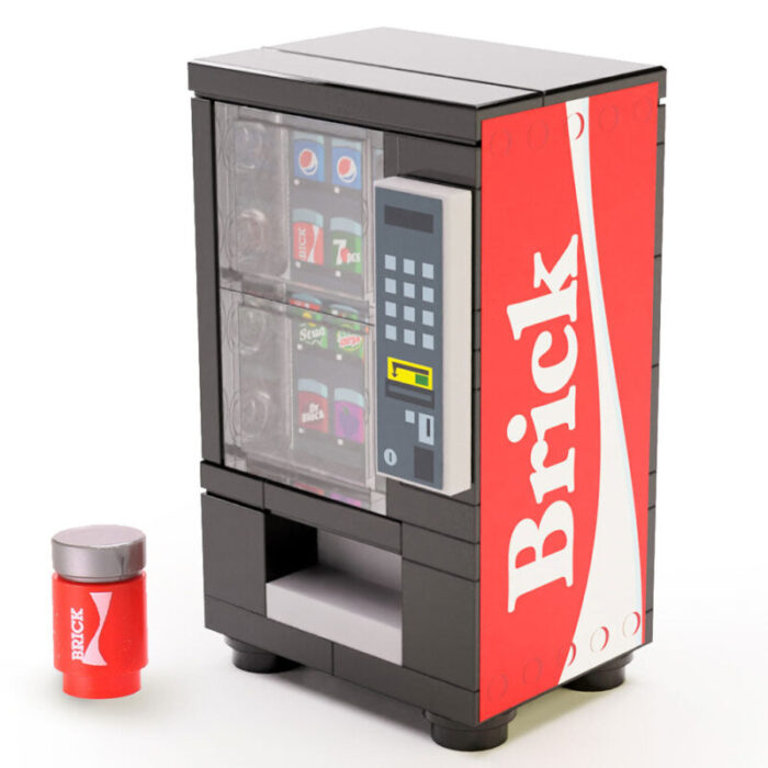 custom soda lego vending machine