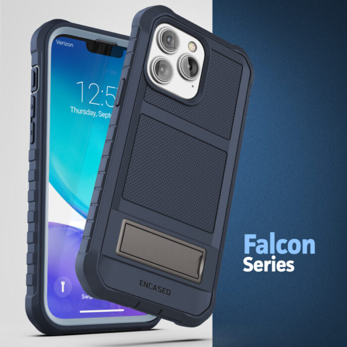 iPhone 14 Pro Falcon Shield Case with Belt Clip Holster FM255BLHL 7