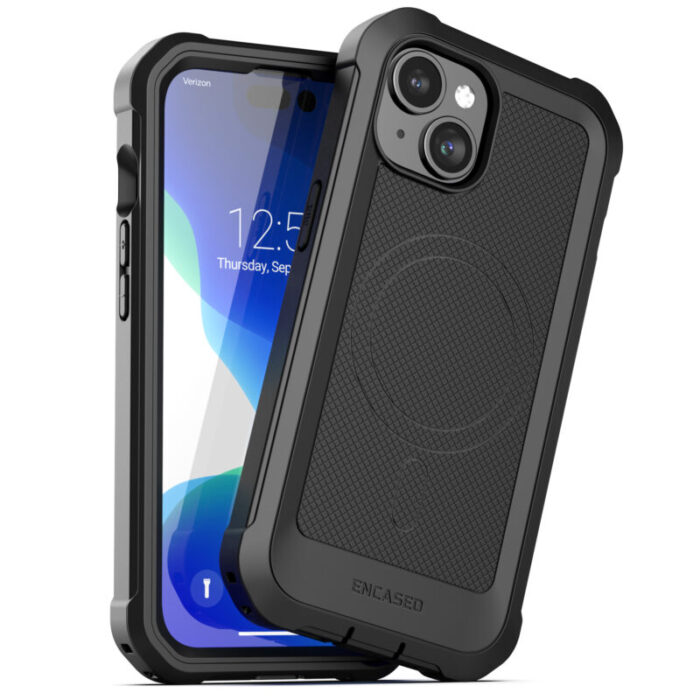 iPhone 15 Falcon Shield Case with Belt Clip Holster EMSFS336HL 10