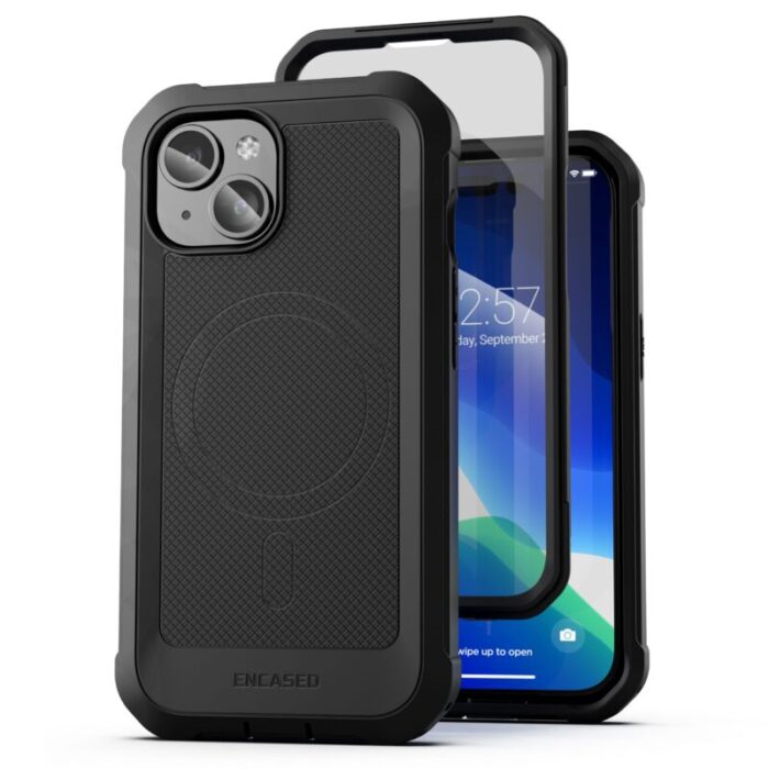 iPhone 15 Falcon Shield Case with Belt Clip Holster EMSFS336HL 11