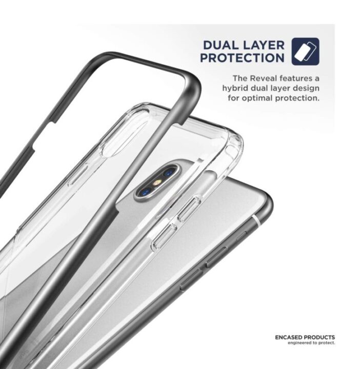 iPhone X Reveal Case Silver Silver RV45SL 3