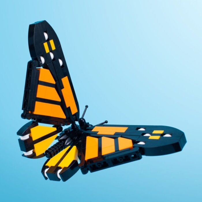 lego monarch butterfly 4